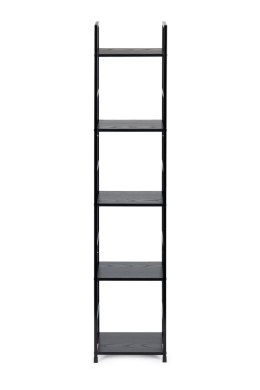 Regał drewniany nowoczesny metalowa rama LOFT 5 półek czarny ModernHome ModernHome