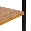 Regał drewniany nowoczesny szafka nocna 2 półki LOFT ModernHome ModernHome