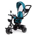 Rowerek trójkołowy z obracanym siedzeniem daszek niebiesko-zielony ECOTOYS ECOTOYS