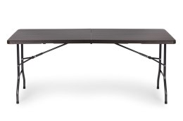 Stół cateringowy bankietowy ogrodowy składany 180 cm ratan ModernHome ModernHome
