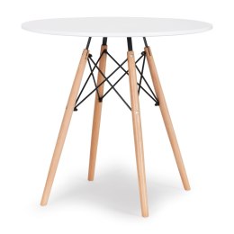 Stół stolik nowoczesny do jadalni salonu kuchni 80cm ModernHome