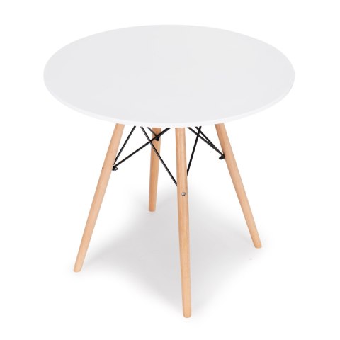 Stół stolik nowoczesny do jadalni salonu kuchni 80cm ModernHome Stół stolik nowoczesny do jadalni salonu kuchni 80cm ModernHome