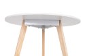 Stół stolik nowoczesny drewniany do salonu kuchni 80 cm ModernHome