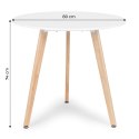 Stół stolik nowoczesny drewniany do salonu kuchni 80 cm ModernHome