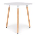 Stół stolik okrągły 80cm nowoczesny do salonu kuchni jadalni salonu ModernHome ModernHome