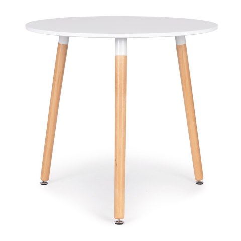 Stół stolik okrągły 80cm nowoczesny do salonu kuchni jadalni salonu ModernHome ModernHome Stół stolik okrągły 80cm nowoczesny do salonu kuchni jadalni salonu ModernHome ModernHome