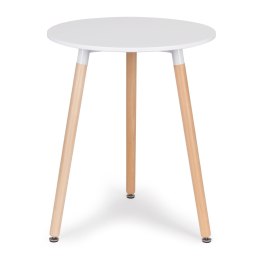Stolik nowoczesny drewniany do salonu kuchni 60cm ModernHome