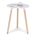 Stolik nowoczesny drewniany do salonu kuchni 60cm ModernHome