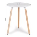Stolik nowoczesny drewniany do salonu kuchni 60cm ModernHome
