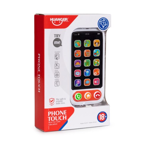 Telefon dotykowy smartfon interaktywny dla dzieci HUANGER Telefon dotykowy smartfon interaktywny dla dzieci HUANGER