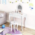 Toaletka dziecięca duża z lustrem dla dziewczynki ECOTOYS ECOTOYS