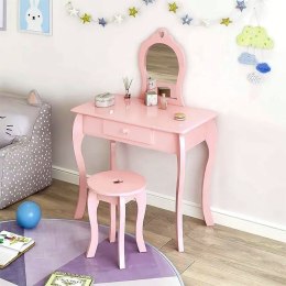 Toaletka dziecięca duża z lustrem dla dziewczynki ECOTOYS ECOTOYS