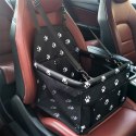 Transporter samochodowy mata torba dla psa - czarny LEOBERT