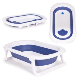 Wanienka dla dzieci wanna niebieska składana z odpływem ECOTOYS ECOTOYS
