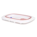 Wanienka dla dzieci wanna różowa składana z odpływem - Krówka ECOTOYS ECOTOYS