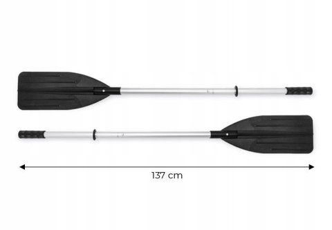 Wiosła 2 szt do pontonu aluminiowe do kajaku jednopiórowe 137 cm INTEX INTEX Wiosła 2 szt do pontonu aluminiowe do kajaku jednopiórowe 137 cm INTEX INTEX