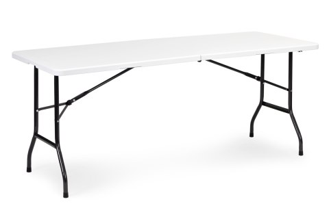Zestaw cateringowy stół bankietowy 180cm 2 ławki biały ModernHome ModernHome Zestaw cateringowy stół bankietowy 180cm 2 ławki biały ModernHome ModernHome