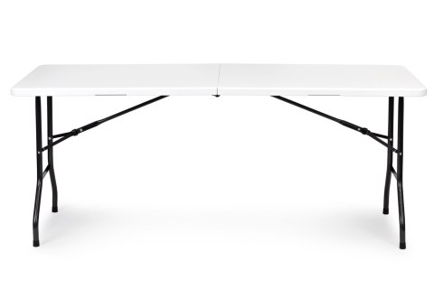 Zestaw cateringowy stół bankietowy 180cm 2 ławki biały ModernHome ModernHome Zestaw cateringowy stół bankietowy 180cm 2 ławki biały ModernHome ModernHome