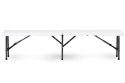 Zestaw cateringowy stół bankietowy 180cm 2 ławki biały ModernHome ModernHome