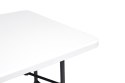 Zestaw cateringowy stół bankietowy 180cm 2 ławki biały ModernHome ModernHome