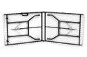 Zestaw cateringowy stół bankietowy 180cm 2 ławki biały ModernHome ModernHome
