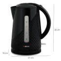 Czajnik bezprzewodowy ELDOM C240 2000W czarny 1,8L ELDOM