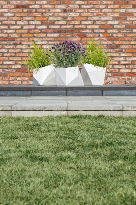 Designerska donica MONUMO ASTRO Biała MONUMO Designerska donica MONUMO ASTRO Biała MONUMO