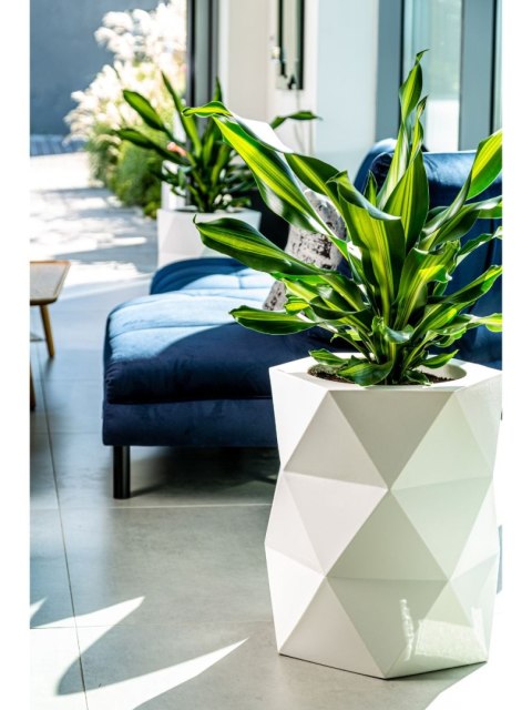 Designerska donica MONUMO MODENA Biała MONUMO Designerska donica MONUMO MODENA Biała MONUMO