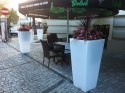 Designerska donica MONUMO SLIM LINE M Antracytowa MONUMO