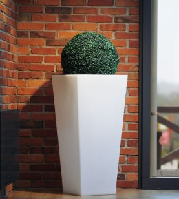Designerska donica MONUMO SLIM LINE M Biała MONUMO
