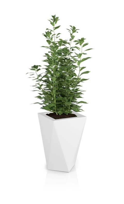 Designerska donica MONUMO VASO Biała MONUMO