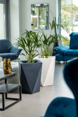 Designerska donica MONUMO VASO Biała MONUMO