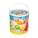 Drewniane warzywa i owoce do krojenia 13 elementów + wiaderko MULTISTORE