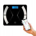 Inteligentna waga łazienkowa bluetooth Eldom TWO500 czarna ELDOM
