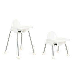 Krzesełko fotelik do karmienia 2w1 ECOTOYS biały ECOTOYS