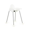 Krzesełko fotelik do karmienia 2w1 ECOTOYS biały ECOTOYS