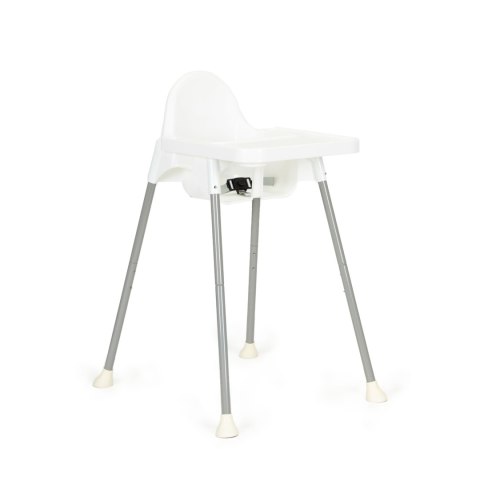 Krzesełko fotelik do karmienia 2w1 ECOTOYS biały ECOTOYS Krzesełko fotelik do karmienia 2w1 ECOTOYS biały ECOTOYS