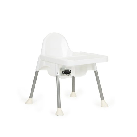 Krzesełko fotelik do karmienia 2w1 ECOTOYS biały ECOTOYS Krzesełko fotelik do karmienia 2w1 ECOTOYS biały ECOTOYS
