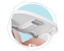 Krzesełko fotelik do karmienia dzieci 3w1 składany ECOTOYS ECOTOYS