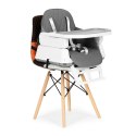 Krzesełko fotelik do karmienia dzieci 3w1 składany ECOTOYS ECOTOYS