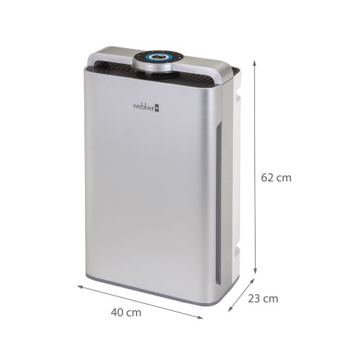 Oczyszczacz powietrza WEBBER AP9700 WI-FI srebrny WEBBER Oczyszczacz powietrza WEBBER AP9700 WI-FI srebrny WEBBER