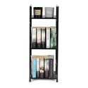 Regał drewniany nowoczesny metalowa rama LOFT 3 półki czarny ModernHome ModernHome