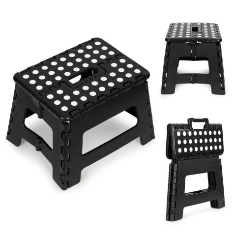 Stołek składany 1 stopniowy taboret z tworzywa 22 cm ModernHome Stołek składany 1 stopniowy taboret z tworzywa 22 cm ModernHome