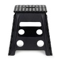 Stołek składany 1 stopniowy taboret z tworzywa 39 cm ModernHome