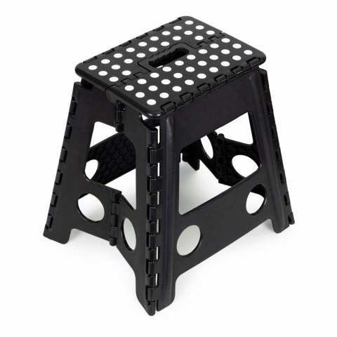 Stołek składany 1 stopniowy taboret z tworzywa 39 cm ModernHome Stołek składany 1 stopniowy taboret z tworzywa 39 cm ModernHome