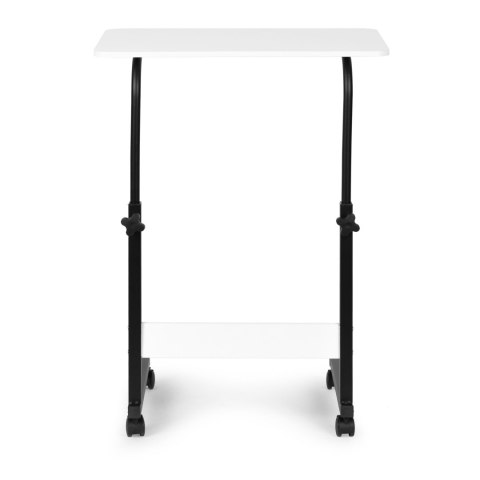 Stolik pod laptopa z kółkami biurko dostawiane do fotela kanapy biały ModernHome ModernHome Stolik pod laptopa z kółkami biurko dostawiane do fotela kanapy biały ModernHome ModernHome