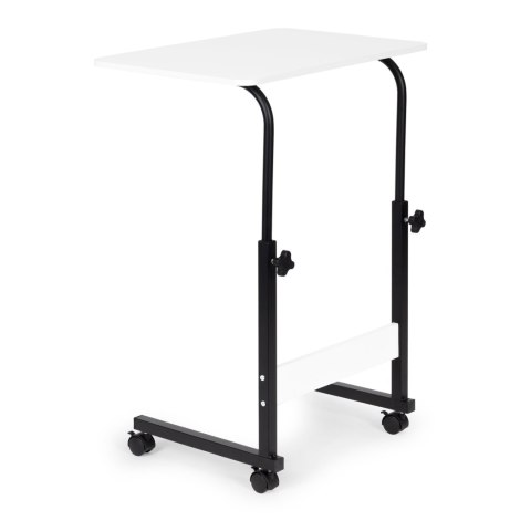 Stolik pod laptopa z kółkami biurko dostawiane do fotela kanapy biały ModernHome ModernHome Stolik pod laptopa z kółkami biurko dostawiane do fotela kanapy biały ModernHome ModernHome