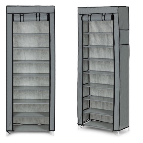 Szafa tekstylna materiałowa garderoba z półkami na ubrania i buty ModernHome ModernHome Szafa tekstylna materiałowa garderoba z półkami na ubrania i buty ModernHome ModernHome