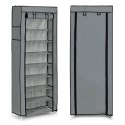 Szafa tekstylna materiałowa garderoba z półkami na ubrania i buty ModernHome ModernHome