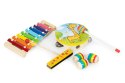 Zestaw drewnianych instrumentów dla dzieci 14 instrumentów ECOTOYS ECOTOYS